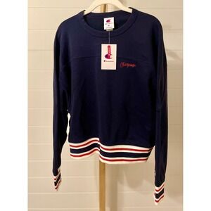 Champion Women's Navy Sweatshirt